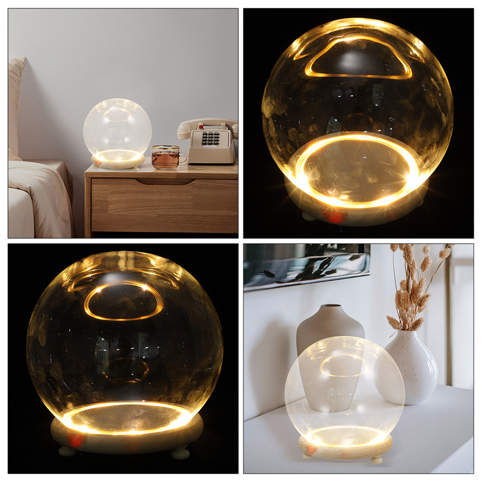 Clear Glass Dome Display Case  - Plastic Dome Clear recension och pris