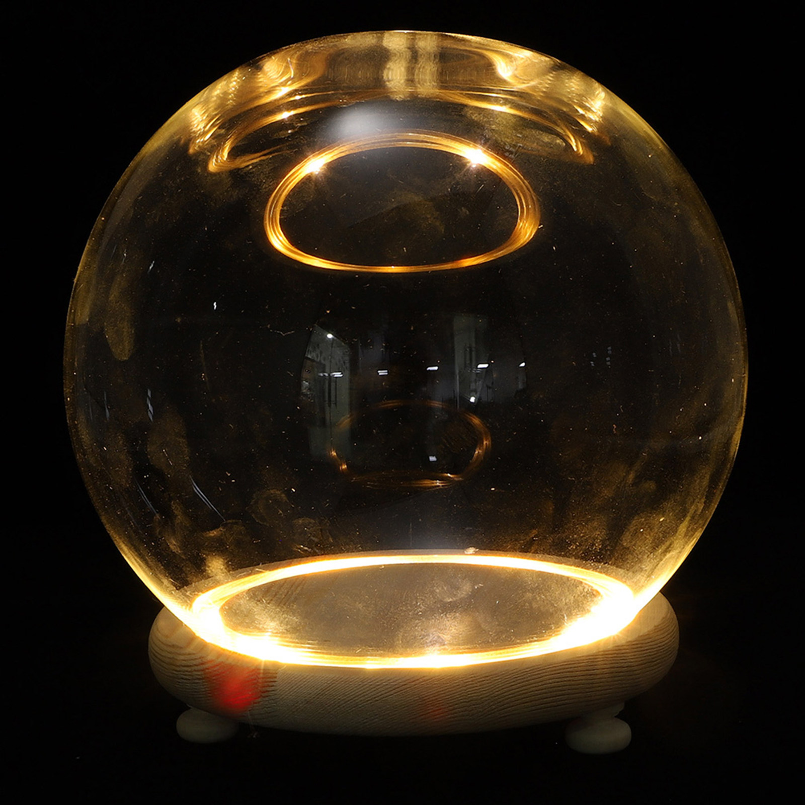 Clear Glass Dome Display Case  - Plastic Dome Clear recension och pris