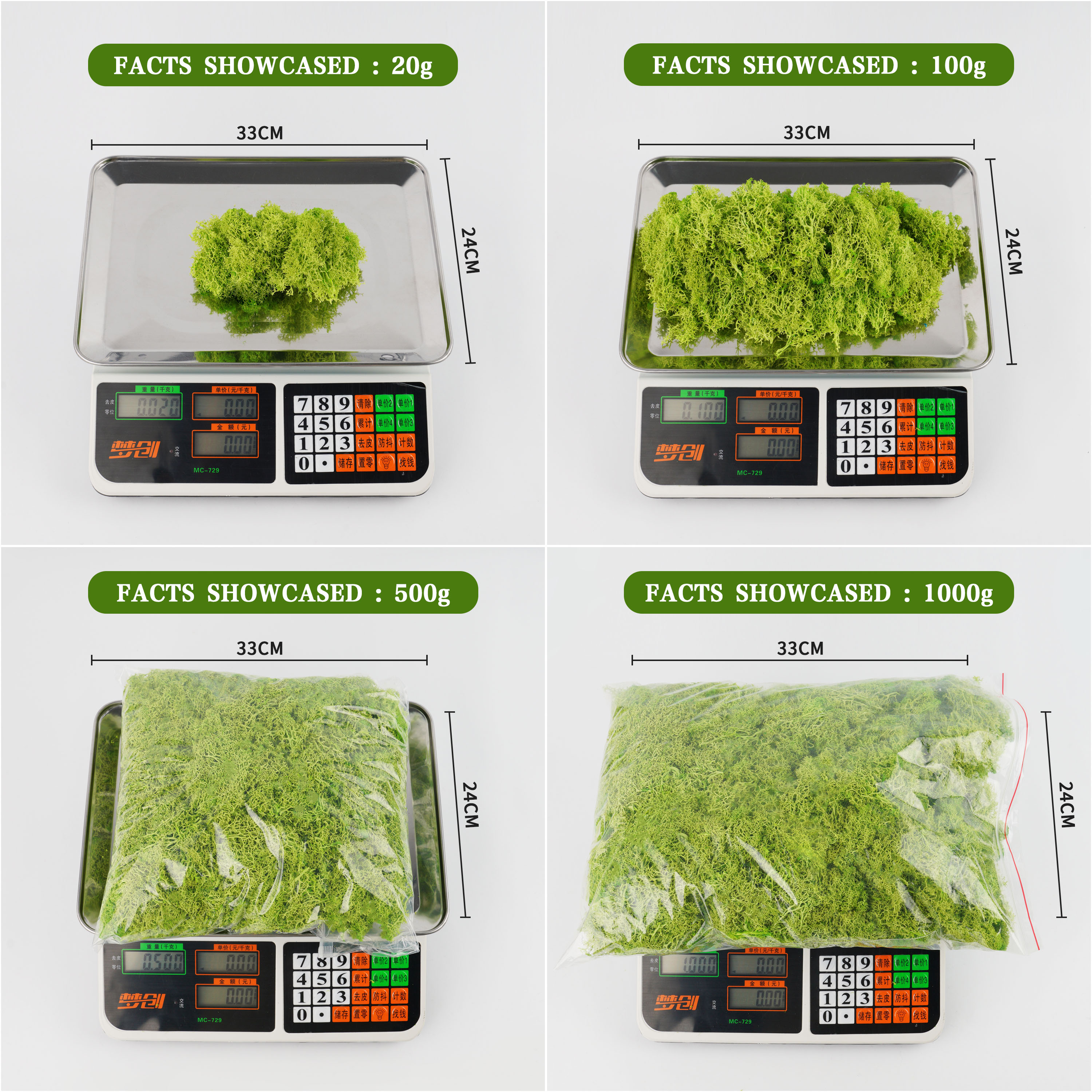 Eternal Life Moss DIY Crafts G - Sphagnum Moss Dry recension och pris