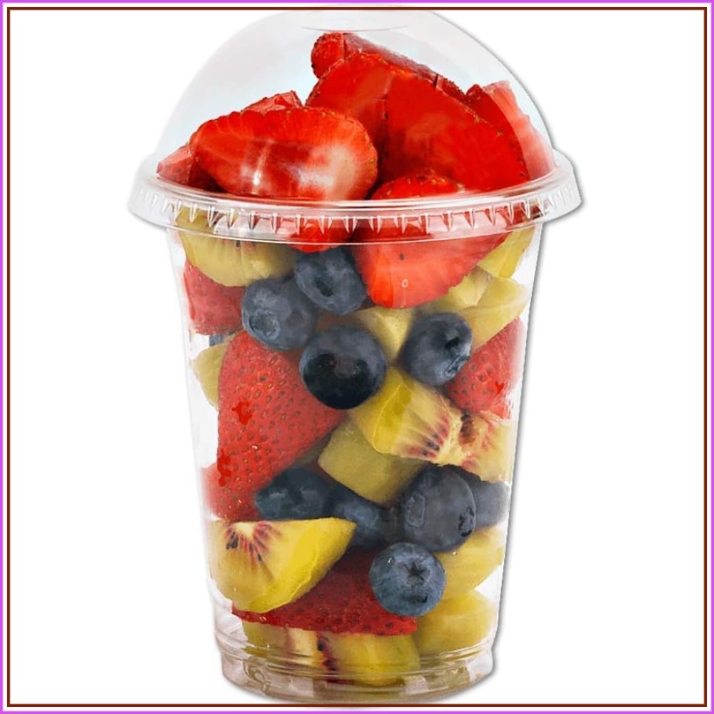 30 Sets 12 oz Clear Plastic Cu - Plastic Dome Clear recension och pris