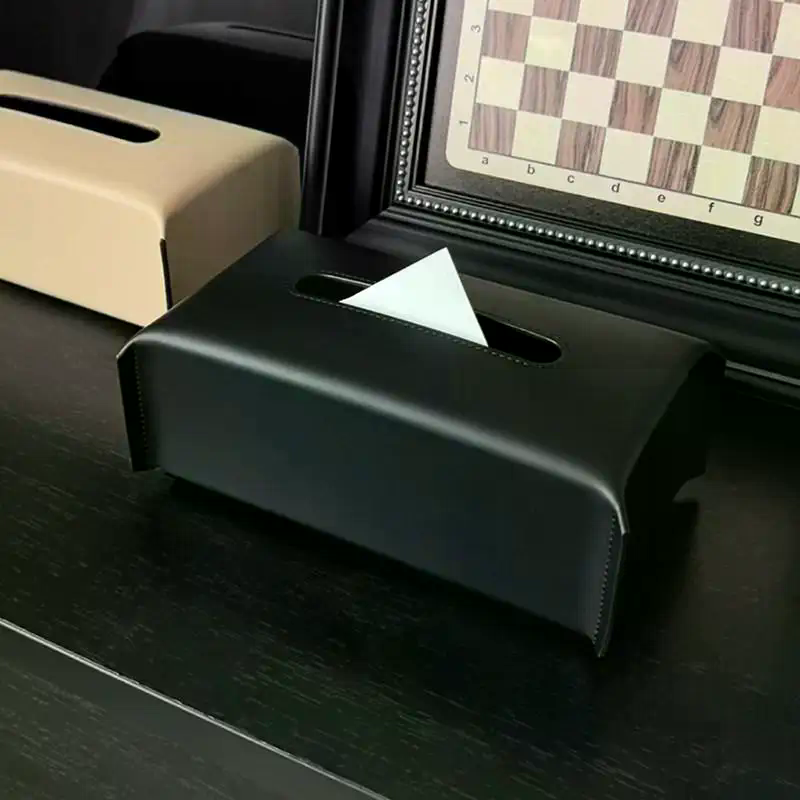 Luxury Tissue Box Leather Napk - Agar Tissue Culture recension och pris