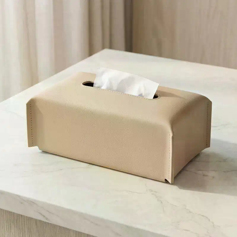 Luxury Tissue Box Leather Napk - Agar Tissue Culture recension och pris