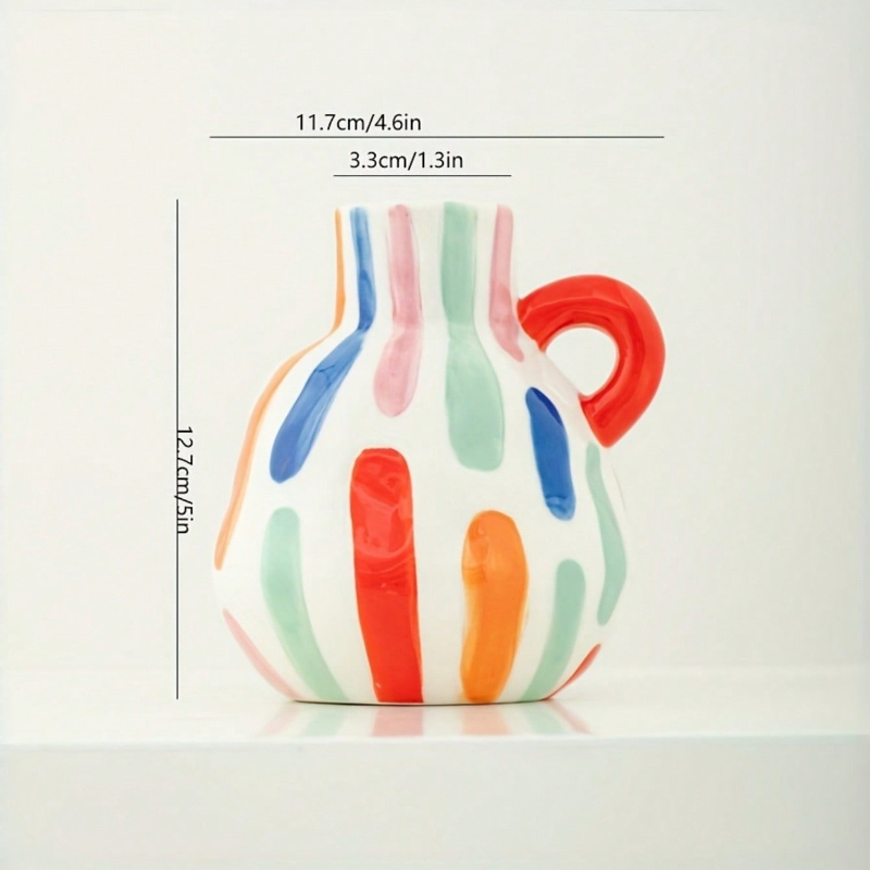 Modern Geometric Ceramic Vase  - Propagation Station Vase recension och pris