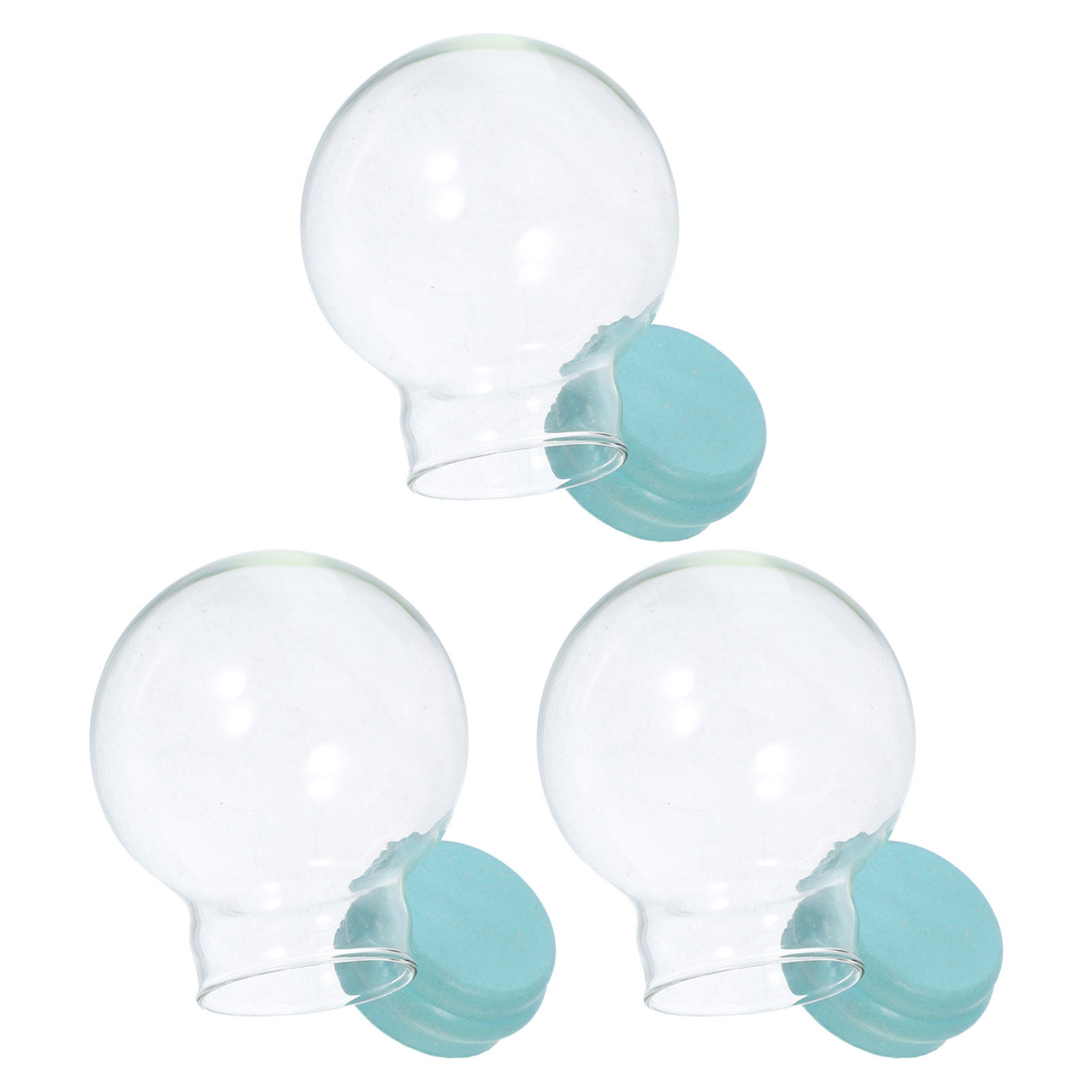 3Pcs Clear Empty Snow Globes 4 - Plastic Dome Clear recension och pris