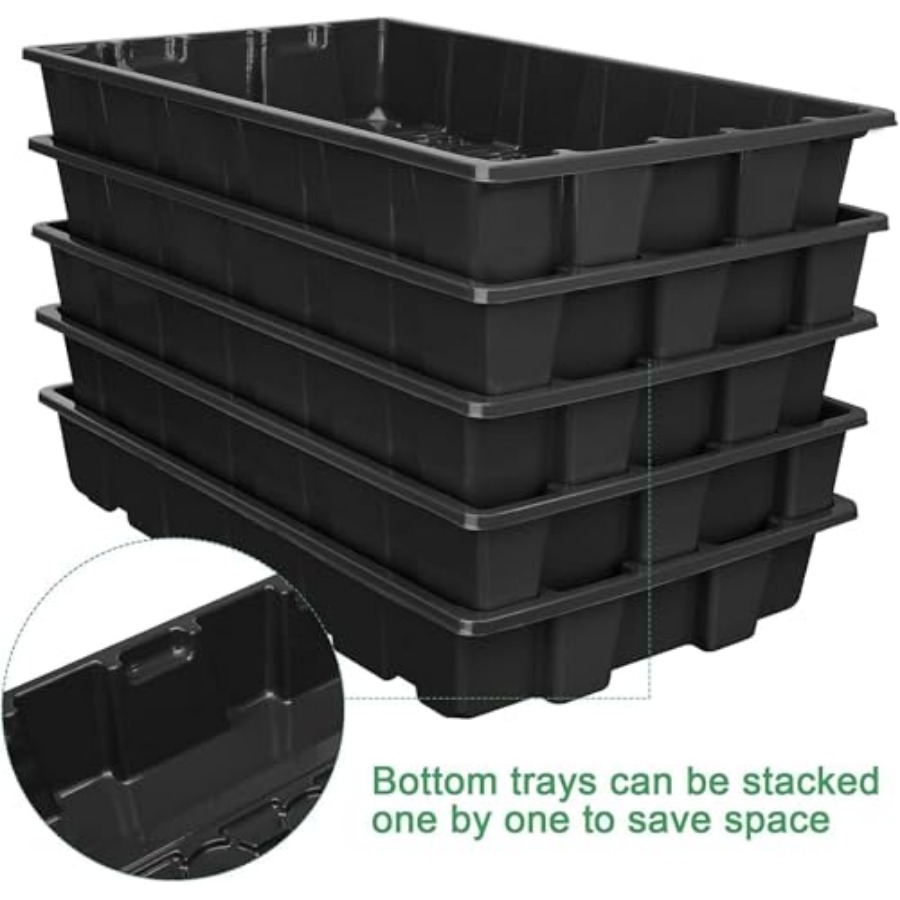 Seedling Trays Seed Starter Tr - Humidity Dome Kit recension och pris
