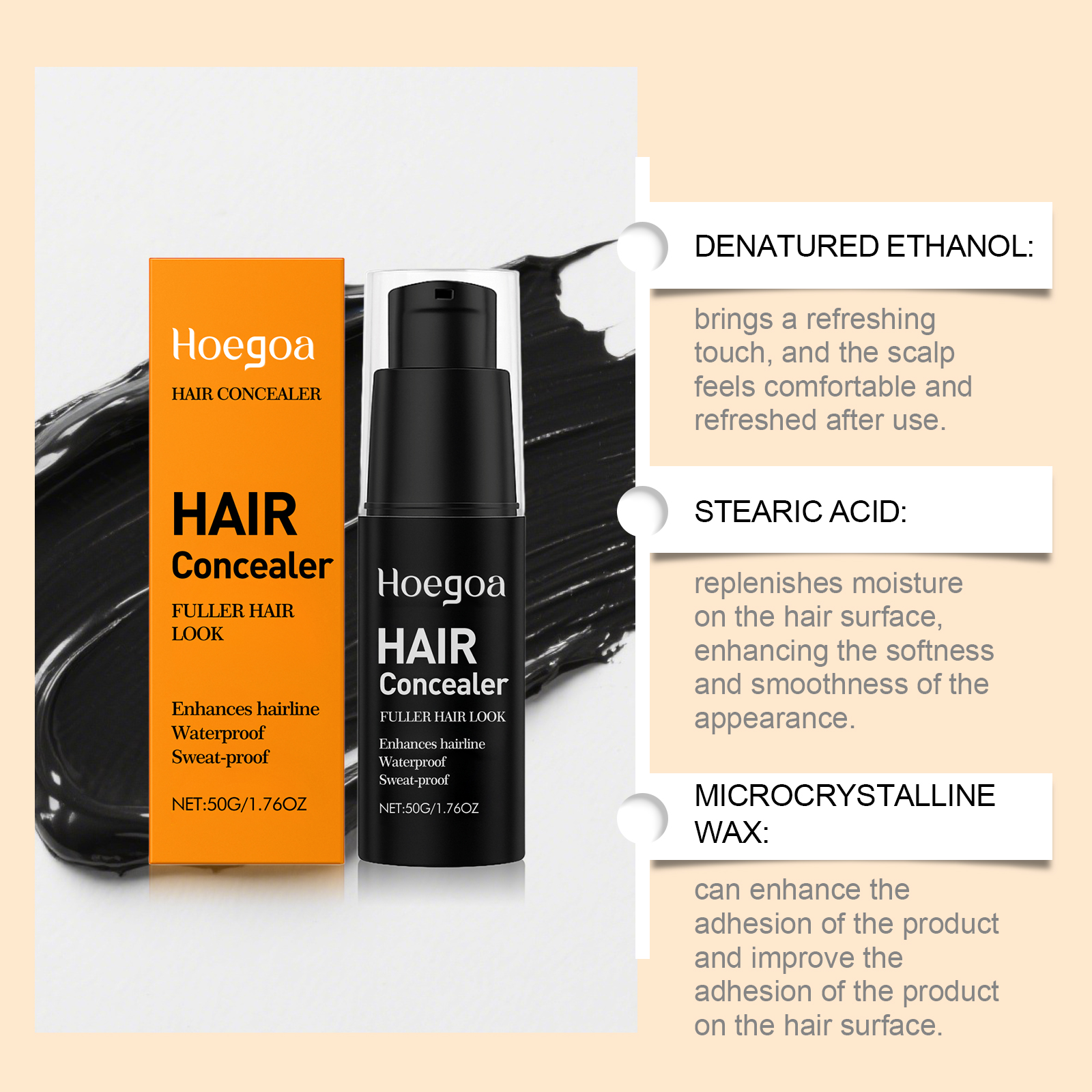 Hair Root Touch Up Powder Volu - Rooting Hormone Powder recension och pris