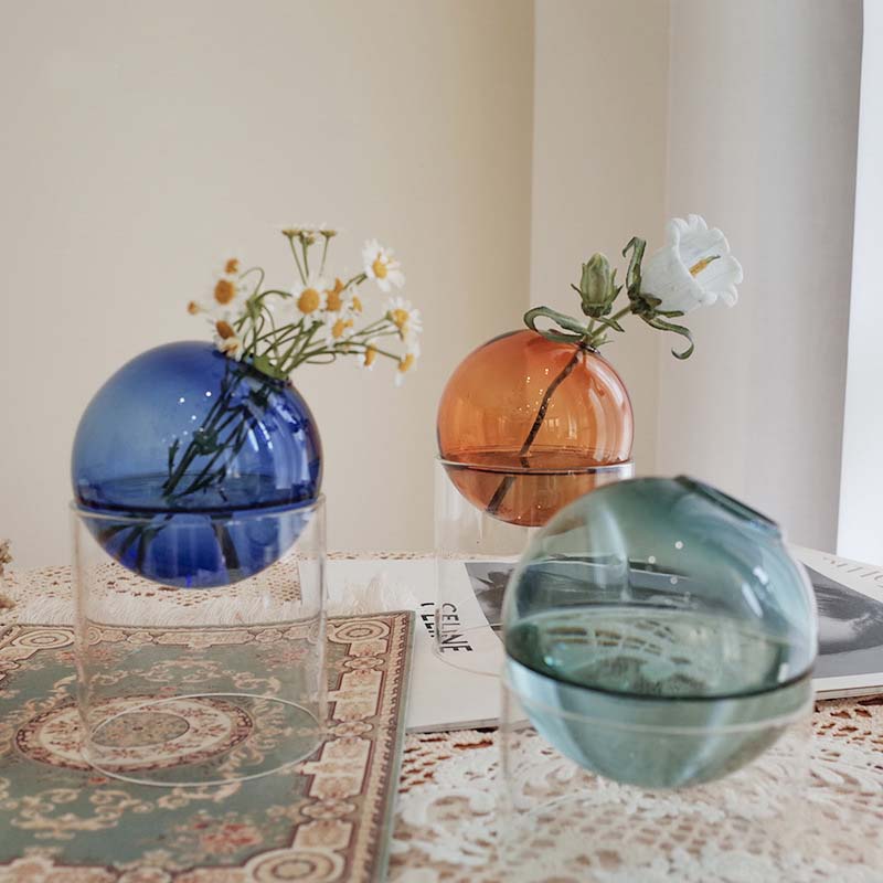 Mini Round Flower Vase Hydropo - Propagation Station Vase recension och pris