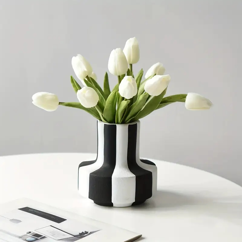 Creative Stripe Vase Black and - Propagation Station Vase recension och pris