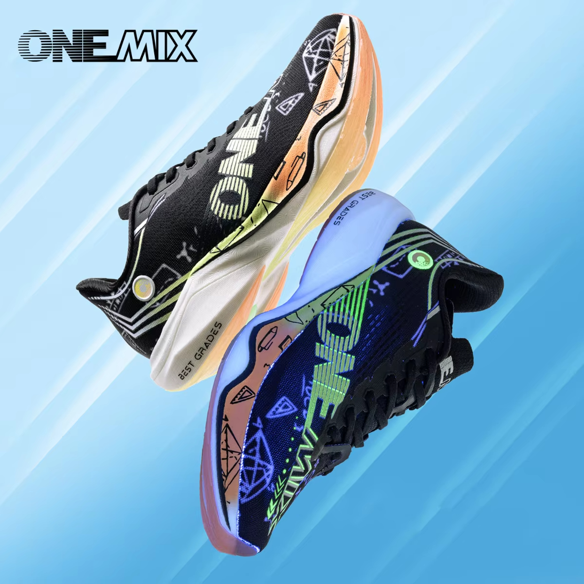 ONEMIX Marathon Nylon Carbon B - Cutting Board Foam recension och pris