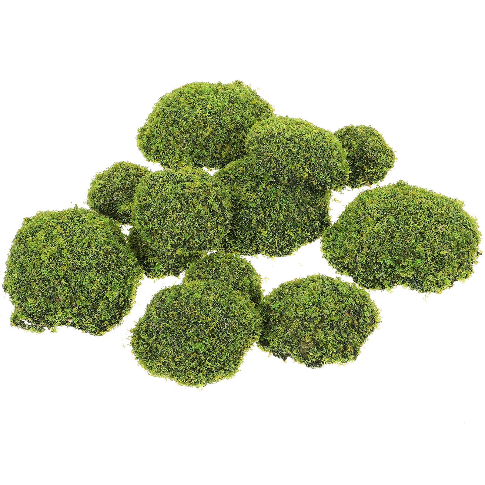 12pcs Artificial Moss RocksFak - Sphagnum Moss Dry recension och pris