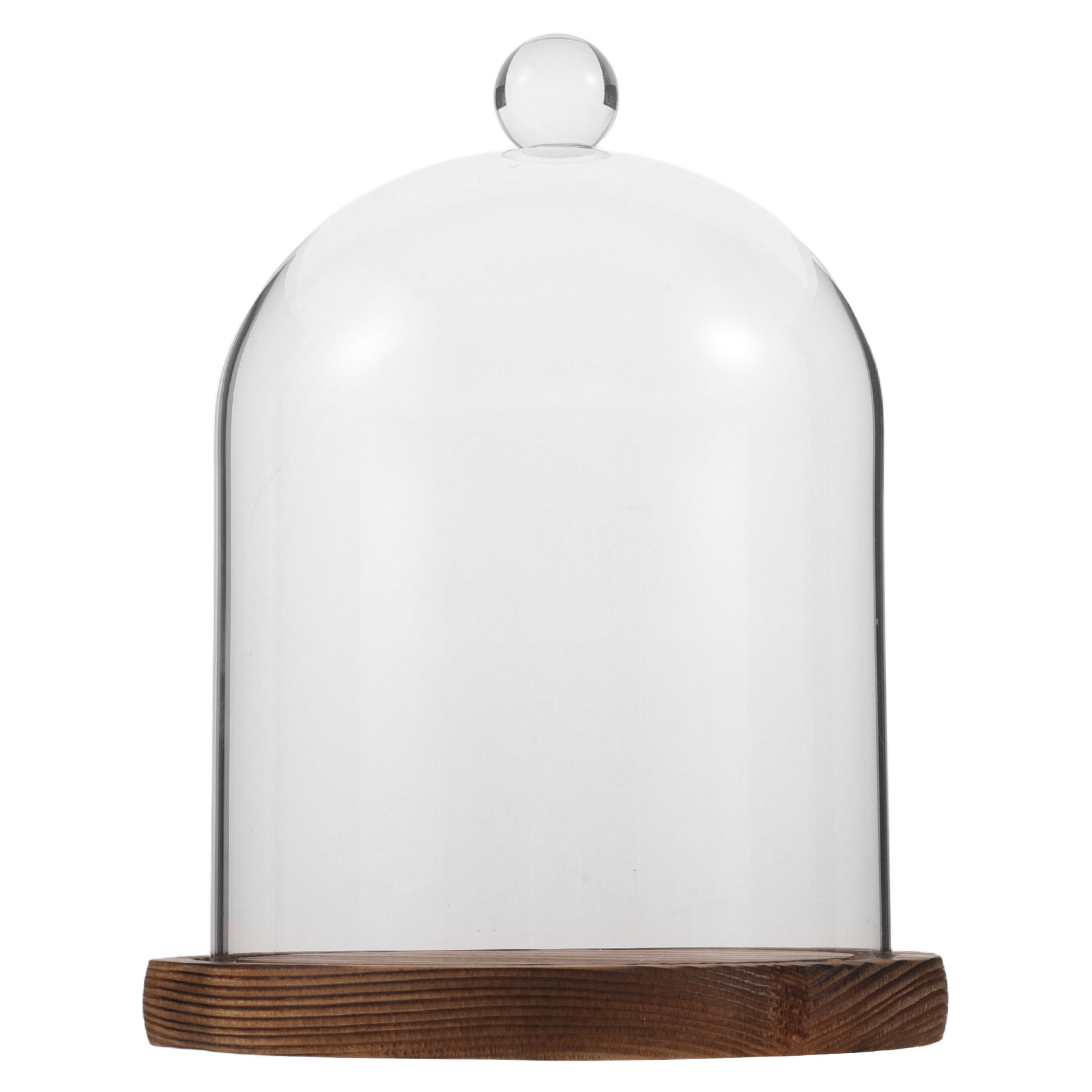 Clear Glass Bell Jar Dome for  - Plastic Dome Clear recension och pris