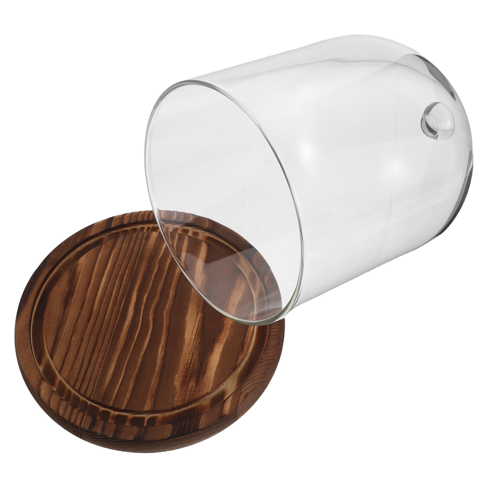 Clear Glass Bell Jar Dome for  - Plastic Dome Clear recension och pris