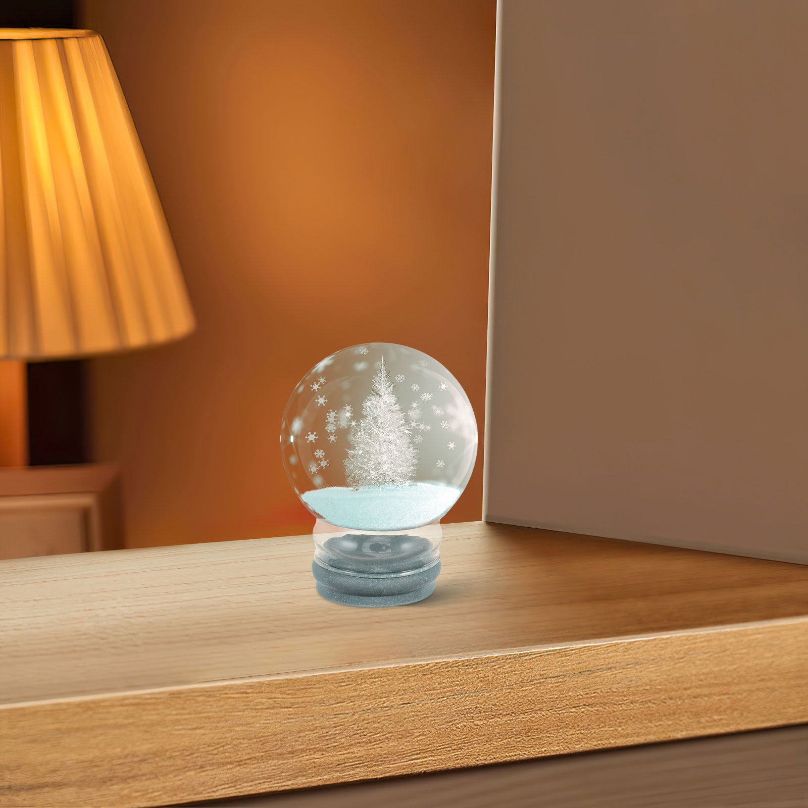 2Pcs Glass Snow Globe Clear Do - Plastic Dome Clear recension och pris