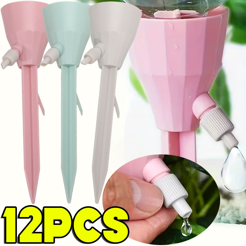 1/12pcs Automatic Drip Irrigat - Self Watering Insert recension och pris