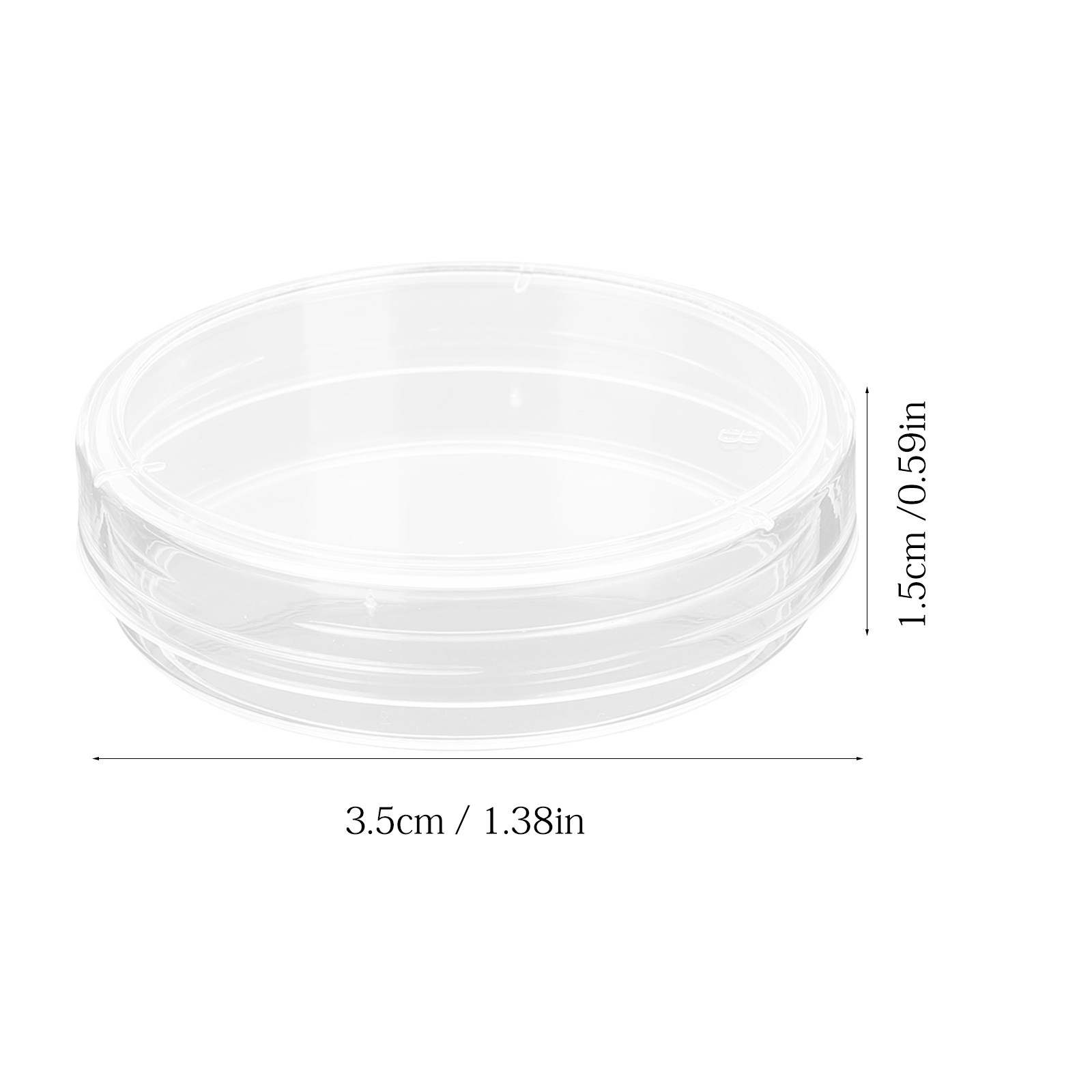 30Pcs Petri Dishes Clear Plast - Agar Tissue Culture recension och pris