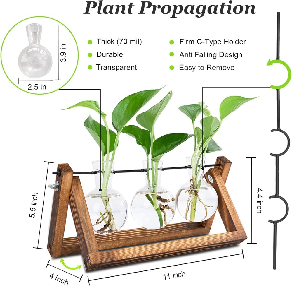 Plant Propagation Station with - Propagation Station Vase recension och pris