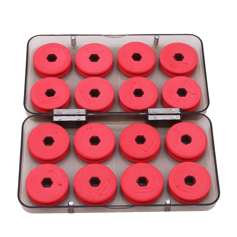 8/16pcs Foam Spools Line Box W - Cutting Board Foam recension och pris
