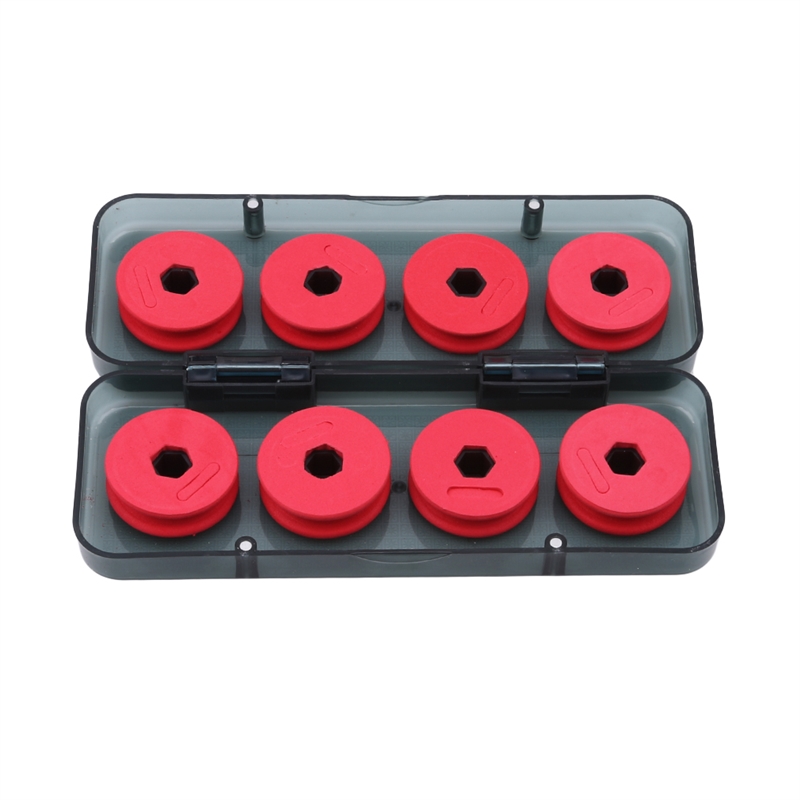 8/16pcs Foam Spools Line Box W - Cutting Board Foam recension och pris