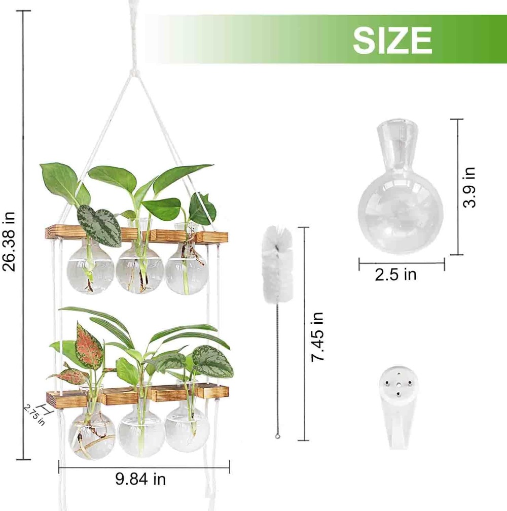 Wall Hanging Plant Propagation - Propagation Station Vase recension och pris